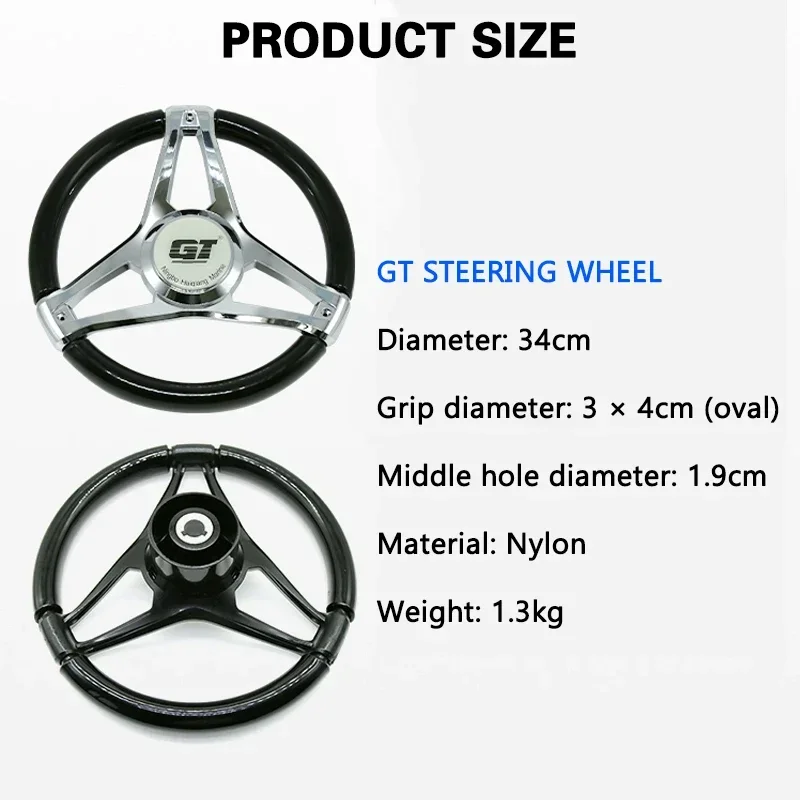 Nuevo volante de barco GT y vo - Fishing Boat Steering Wheel reseña y precio